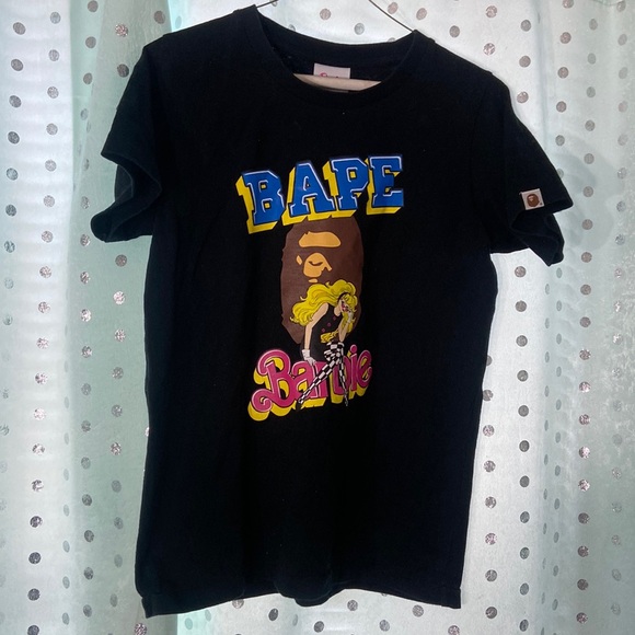 Bape Tops - Bape x Barbie tshirt collab